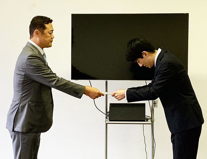 2026入社式_辞令